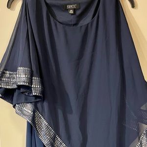 Navy Ignites Evening dress.